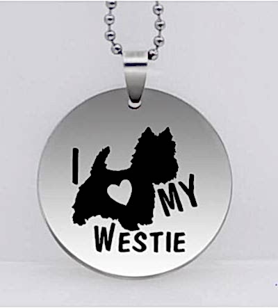 Collar estampado westy