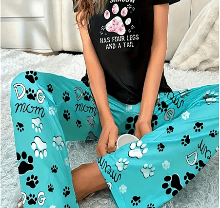 2 piezas de Pijamas y Pantalones